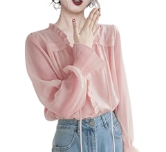 トップス Prospect Chiffon Blouse Timeson Summer Blouses for Women 2025: Business Work